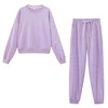 violet pants set