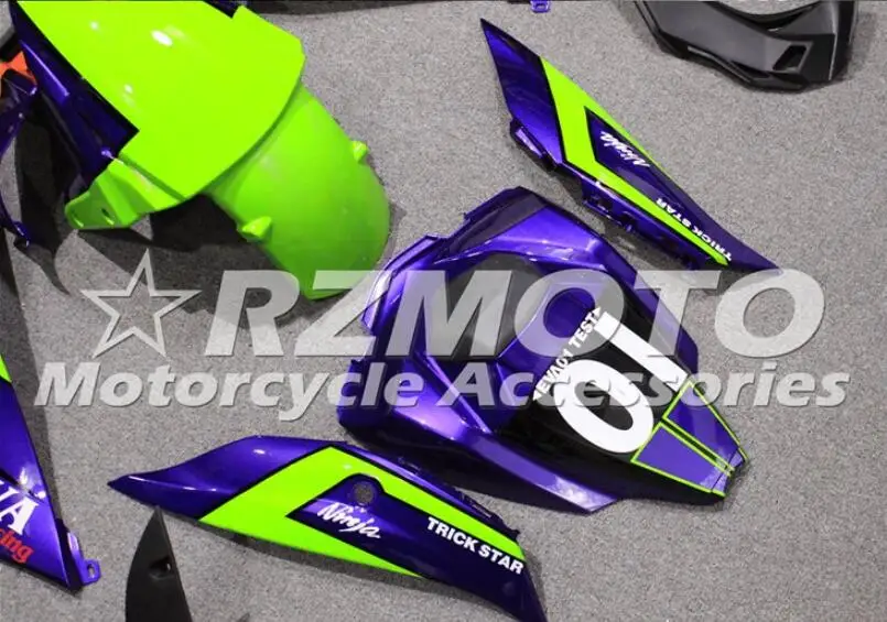 Новый комплект обтекателей для мотоцикла из АБС пластика подходит kawasaki Ninja ZX 10R
