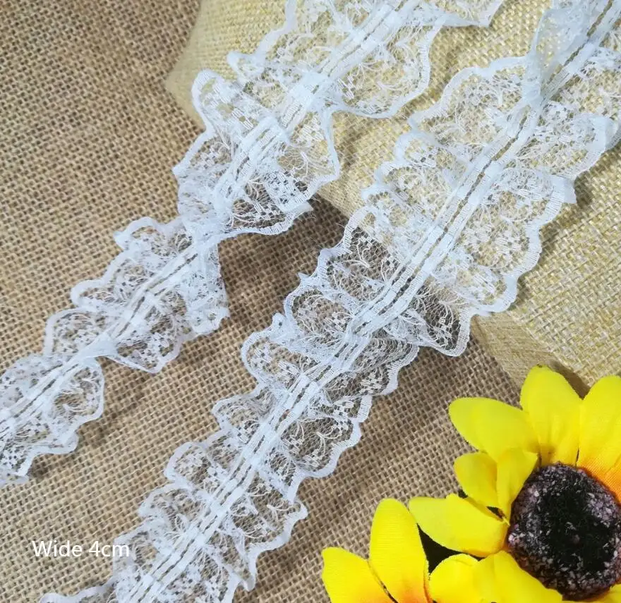 1M-Embroidery-Tulle-Lace-Fabric-White-Lace-Collar-4cm-Ribbon-Lace-Fabric-Dress-Ribbons-and-Trims