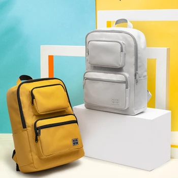 

Mr.ace Homme Brand Multi-layer Laptop Backpack Women Yellow School Backpack Men Waterproof College Bag For Girl Bagback Boy