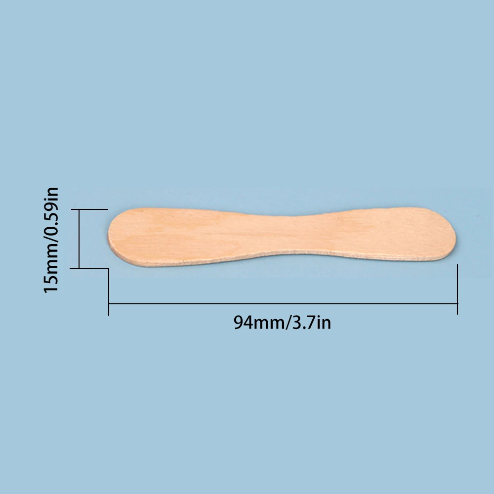 50/100pcs Natural Wood Ice Cream Sticks Food Grade Flat Pudding Cake Tasting Sampling Stix Handy Art Crafts Cakesicle Stick ice cream sticks
