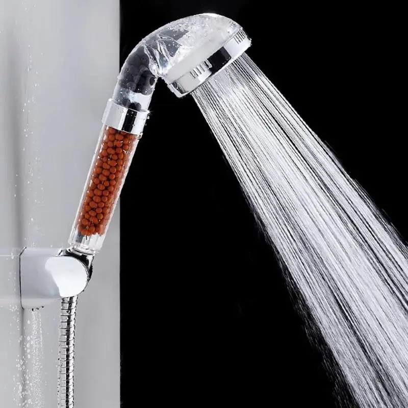 Ванная комната вода терапия душ анион спа душевая головка экономия воды дождевой Душ фильтр насадка высокого давления ABS спрей