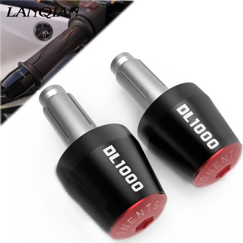 

CNC Billet Aluminum Motorbike HBAR END CAP Handle Bar Cap End Plugs For SUZUKI DL1000 2002 2003 2004 2005 2006 2007 2008-2016