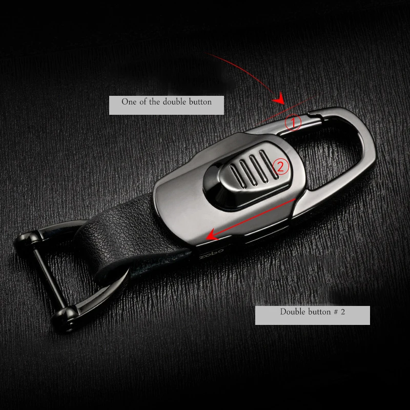 Для Polo Mini Cooper R55 Cadillac Srx Suzuki Sx4 Trd Toyota брелок Простой автомобильный брелок поясное кольцо для ключей из сплава брелок