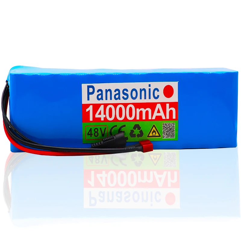 Panasonic 48 в 14000 мАч 1000 Вт 13S3P литий-ионный аккумулятор для 54,6 в электрический велосипед скутер с 25A BMS скачать
