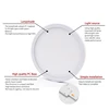 lampada LED Circular Panel Light 6W 9W 13W 18W 24W Surface Mounted led ceiling light AC 85-265V led lamp for Home Decoration ► Photo 2/6