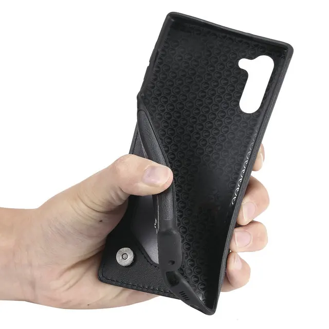 Кошелёк на магните Etui для samsung Galaxy Note 10 Plus чехол Note10+ samsung Note 10 кожаный чехол для Coque samsung Note10 Plus чехол