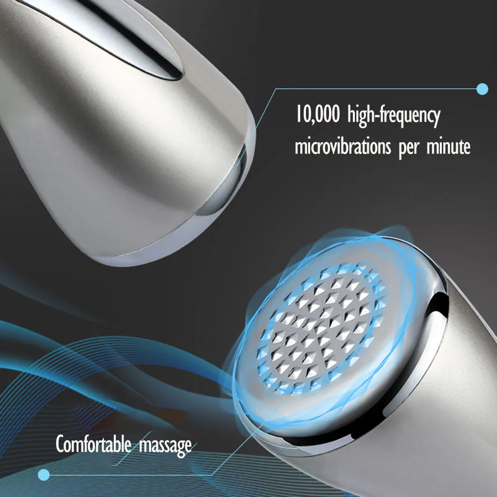 Ion Face Beauty Device 2 in 1 Magnetic Microcurrent Essence Import Beauty Instrument Face Import Instrument Massager Instrument