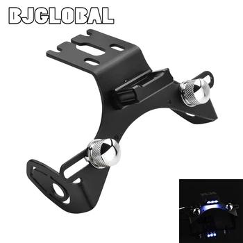 

New Number License Plate Frame Holder Bracket For KAWASAKI 636 ZX636 NINJA ZX 6R ZX6R 2009-2017 Motorcycle Accessories Aluminium