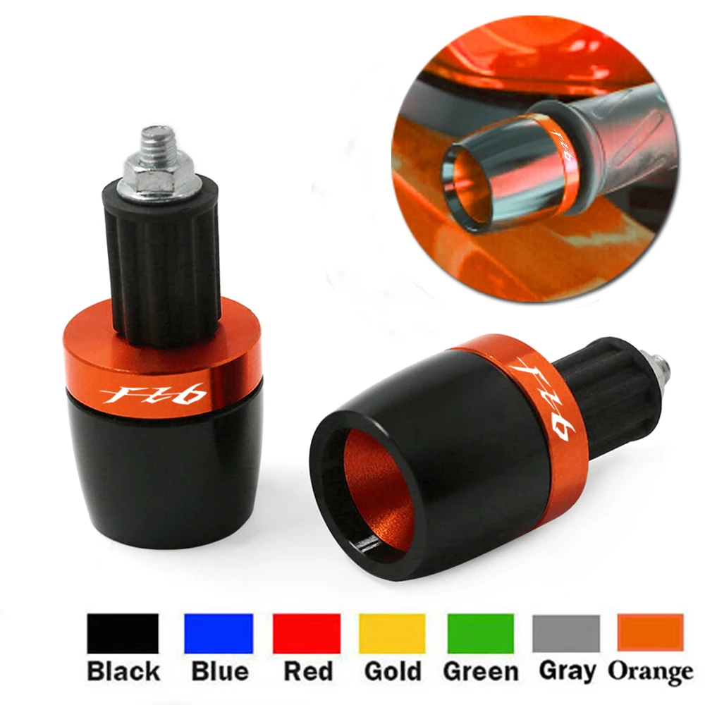 CNC Orange Heavy Weight 7/8" 22mm Handle Bar Ends Vibration - Foto 9