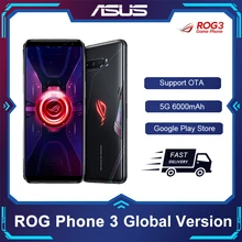 Original ASUS ROG Phone 3 Global Version ZS661KS 5G Smartphone Snapdragon 865Plus NFC Android Q OTA Update Gaming Phone ROG3