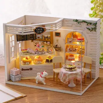 

Creative Puzzle Manual DIY Cottage Cake Diary Toys Men and Women Friends Birthday Holiday Gifts