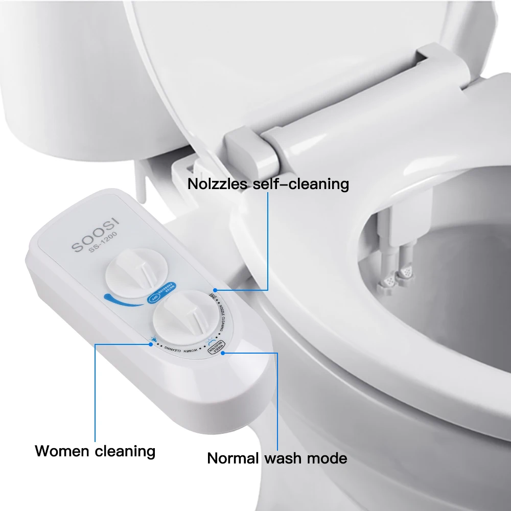 Сиденье для унитаза крышка биде смеситель ванной комнаты простой очиститель