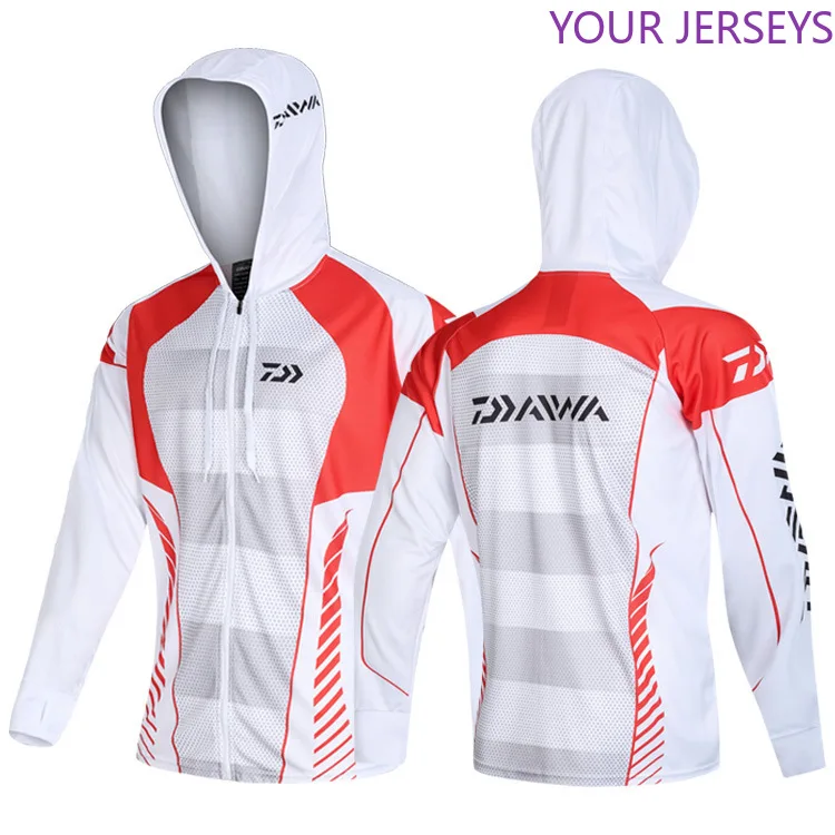

2020 New Brand Fishing Clothing Quick-Drying Sun Protection Fishing Shirts Anti-UV Fishing Competition Clothes Long Sleeve DAIWA
