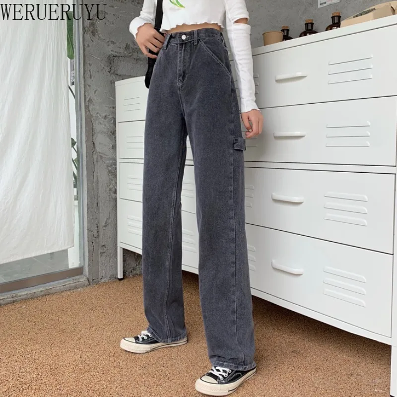 WERUERUYU Pants High Waist Jeans Women Autumn 2020 Slim Harem Denim Pants Skinny Jeans Female Black Korean Clothes WERUERUYU Pants High Waist Jeans Women Autumn 2020 Slim Harem Denim Pants Skinny Jeans Female Black Korean Clothes