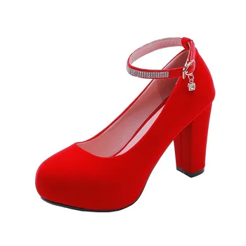 

CHIMIZHAI Women Pumps Spring Woman Shoes Office Lady Dress Shoes Autumn Pumps Classics Wedding Shoes Party Pumps MY287