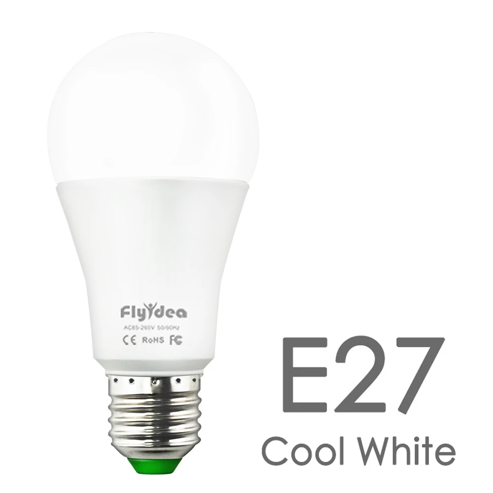 15 Вт E27 умный светодиодный светильник для управления wifi, равный 90 Вт лампа накаливания теплый или холодный белый светильник совместимый с Alexa и Google Home - Испускаемый цвет: CW