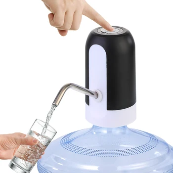 

Electirc Water Pump Dispenser Automatic Drinking Water Bottle Pump for 2-5 Gallon Water Bottle Dispenser USB Charging Portable