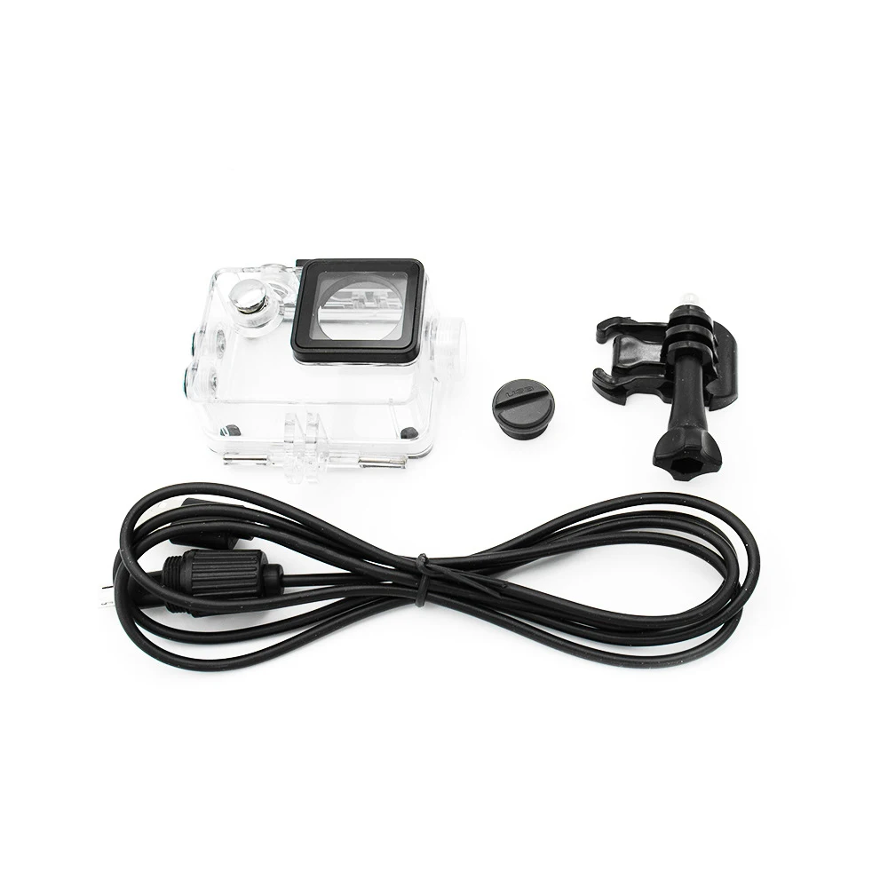 Водонепроницаемый корпус Чехол подводный 40 м зарядное устройство для SJCAM SJ4000 wifi SJ4000plus SJ7000 SJ9000 SOOCOO A8 C4 аксессуары