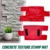 New 2 Size Polyurethane Molds For Concrete Garden House Decor Texture Wall Floors Molds Cement Plaster Stamps Model Molds ► Photo 1/6