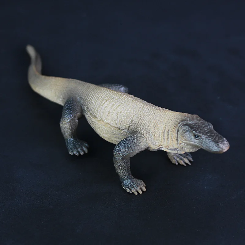 

Cross-Border Lizard Model Wildlife Komodo Dragon Model Plastic Solid Static Children's Toy Decoration