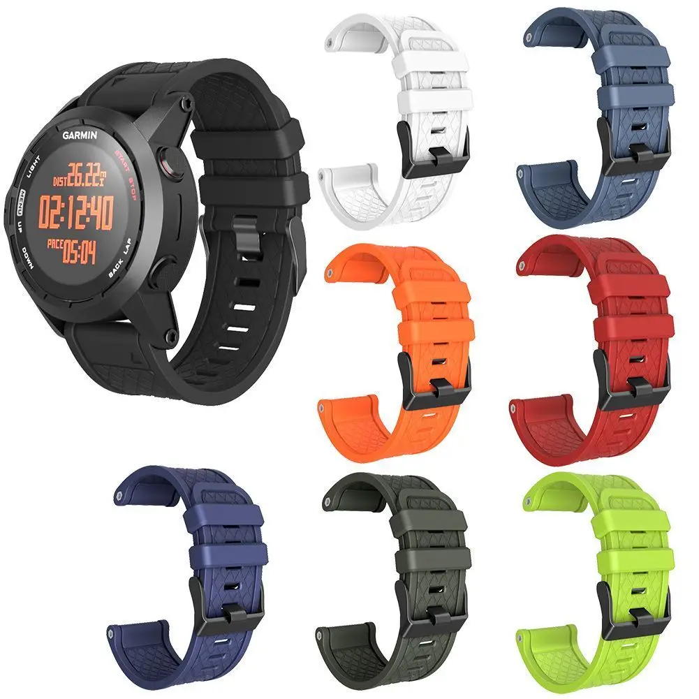 Для Garmin Fenix/Fenix 2 спортивный силиконовый ремешок для наручных часов сменный
