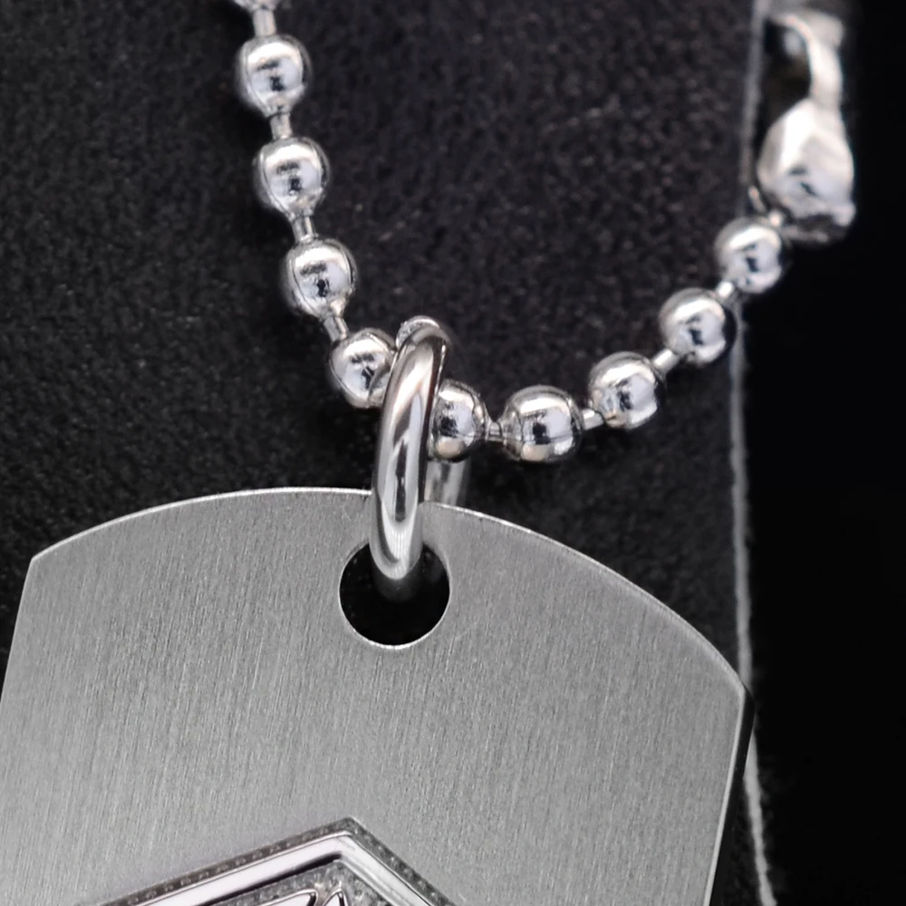 San Martin Brand Bead Chain Hang Tag 40mm Metal Watch Accessory Stainless Steel Key Rings With Keychain Small Peripheral