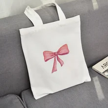 Иллюстрация розовая серия печать Холщовая Сумка хозяйственная сумка на заказ ежедневное использование Сумка Ecologicas многоразовая утилизация