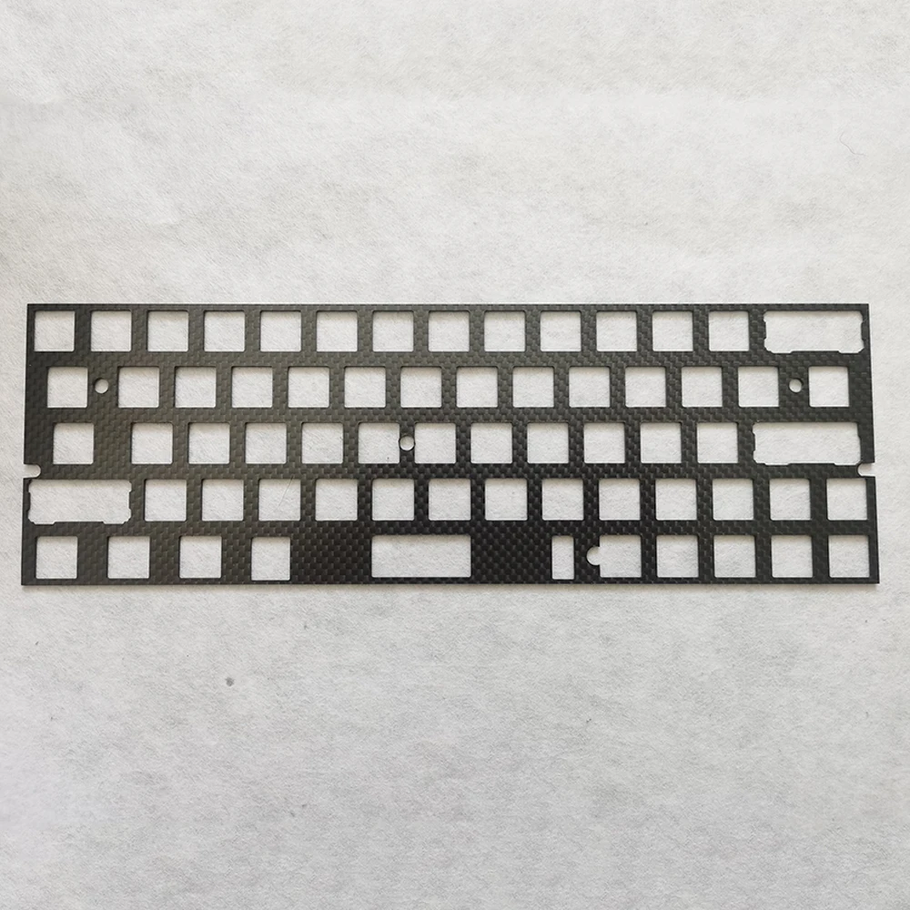 64 Layout Carbon Fiber Positioning Plate Mechanical Keyboard Gd64 Cd60