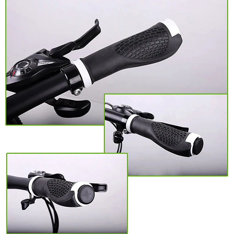 One Pair Mountain bike wearable handlebar cover Grips Smooth Soft Rubber Handlebar cover handle bar end Bike Bar Handles