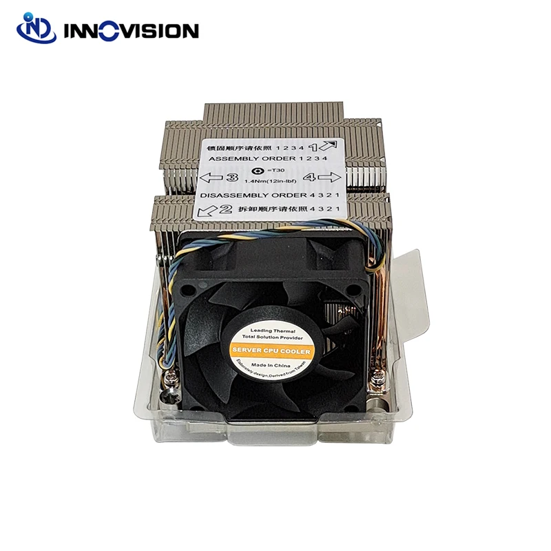 Estreito Ilm Cpu Fan 2u Servidor Cpu Cooler para Lga3647 Estreito com Tubos de Aquecimento Ativo Dissipador Calor 2023 Novo 3647 - Imagem 5