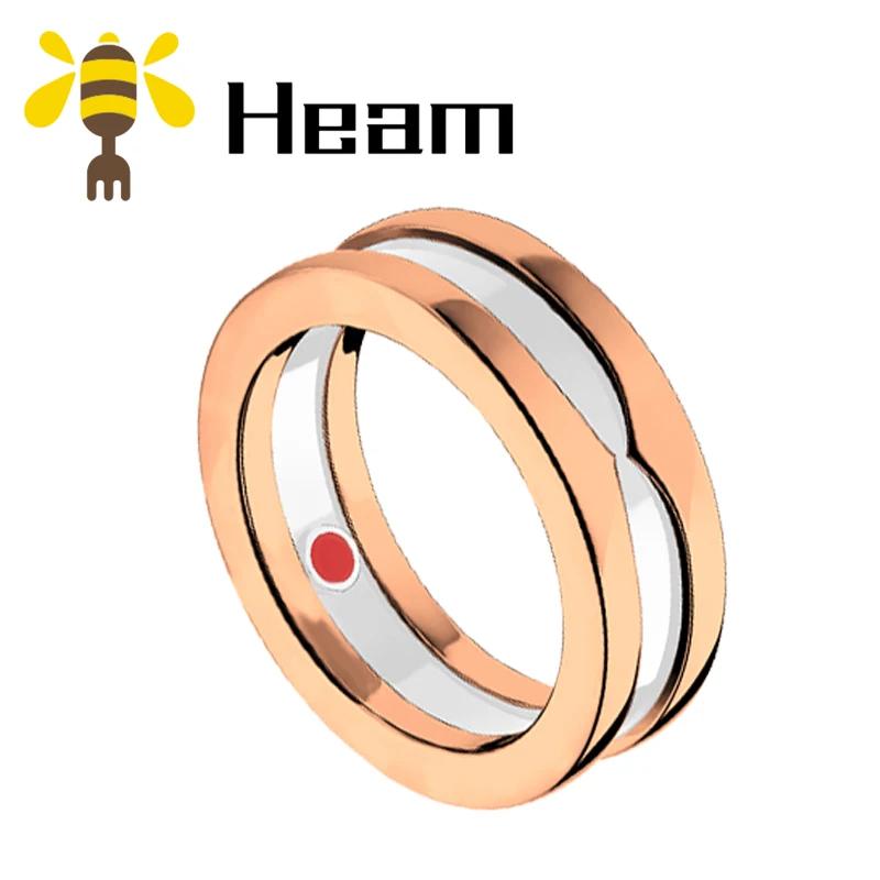Heam, высокое качество,, серебро 925 пробы, болгарийская пара, кольцо для женщин, Керамическая форма, модные роскошные ювелирные изделия, свадебный подарок