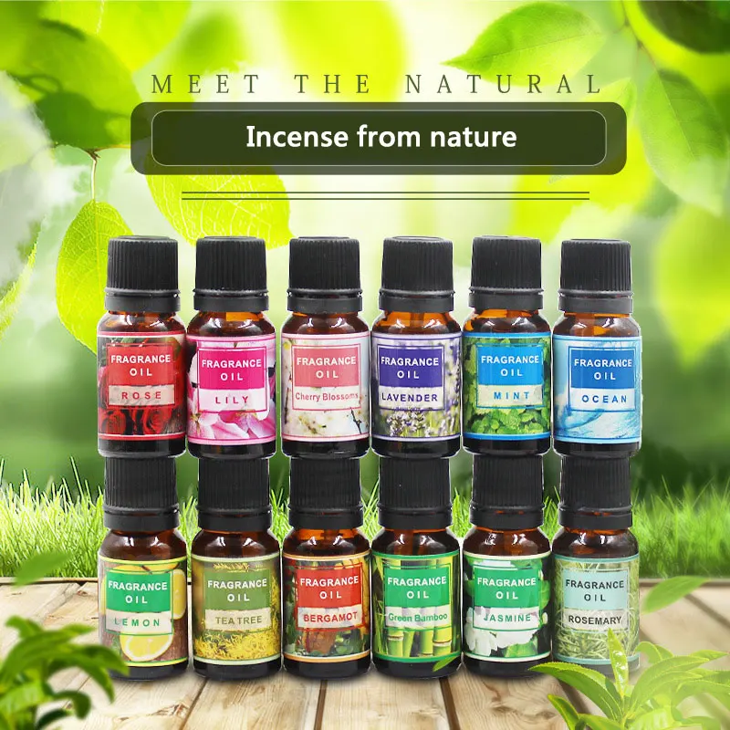 

Aromatherapy Essential Oil Relaxing Oil Fragrance Essential Oils Scent Herb Pure Natural 10ml Hotel Home and Living