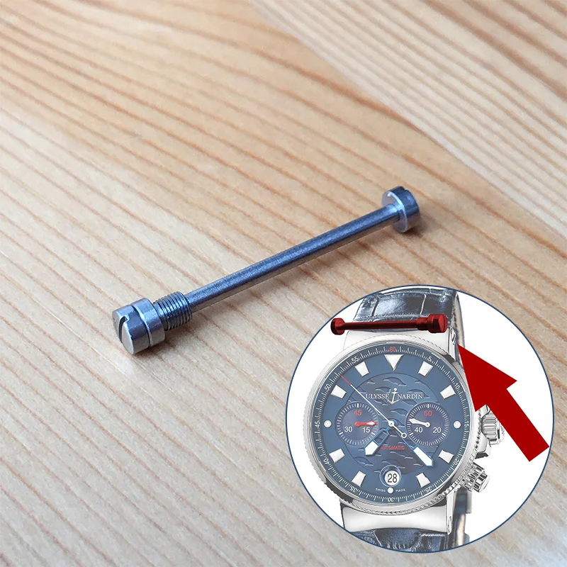 Tubo A Vite In Acciaio Orecchio Per Ulysse Nardin Un Marine 41Mm Orologio Automatico