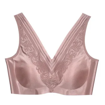 

Seamless Bras For Women Push Up Wireless Breathable Bras With Pads Plus Size Lace Bras For Women