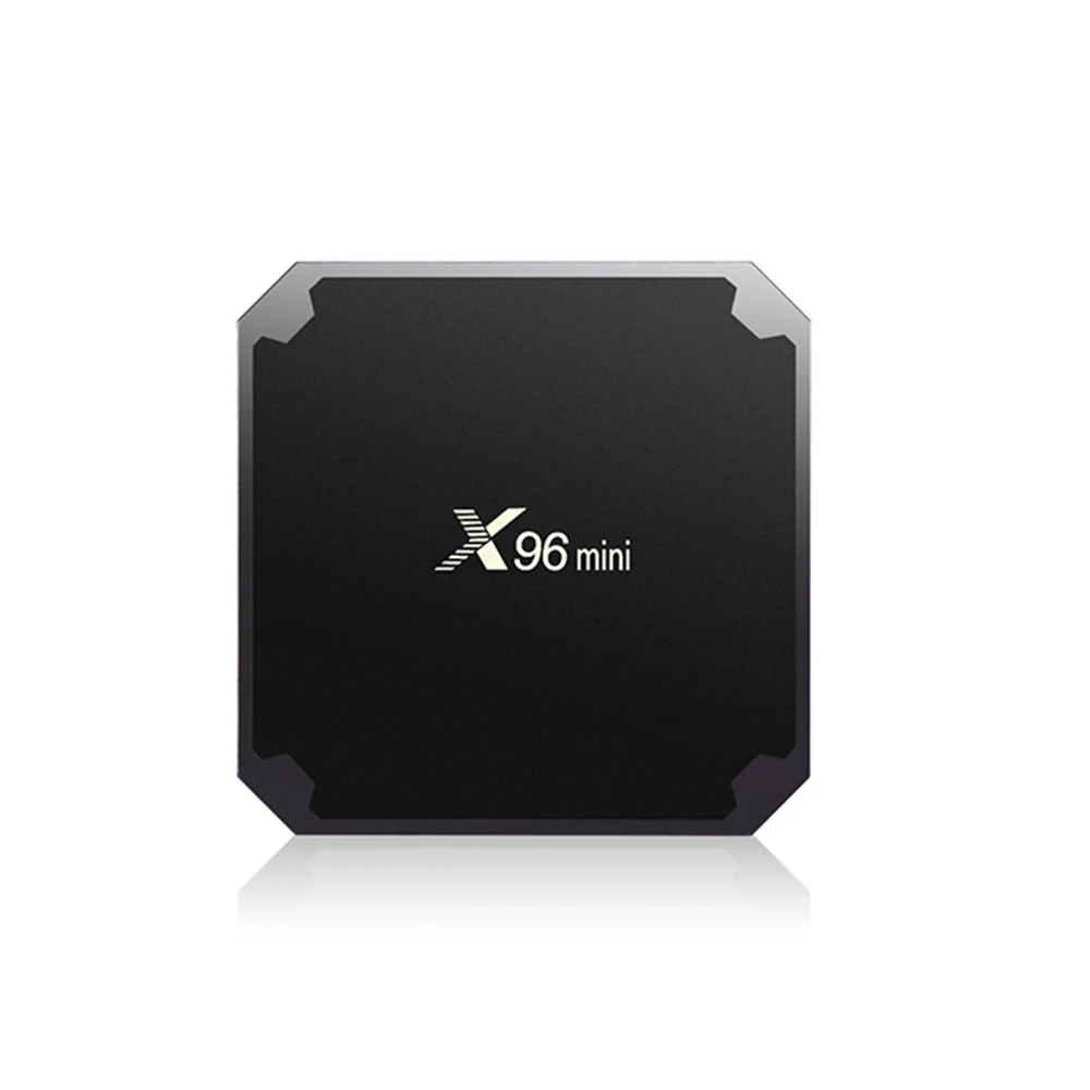 Smart tv Box X96mini Android tv Box 1 ГБ/8 ГБ 2 ГБ/16 ГБ Amlogic S905W четырехъядерный поддержка 4K 2,4 ГГц WiFi медиаплеер телеприставка