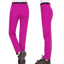 

Wholesales Women Winter Quick Dry Pants Trekking Mountain Climbing Thick Warm Long Trousers