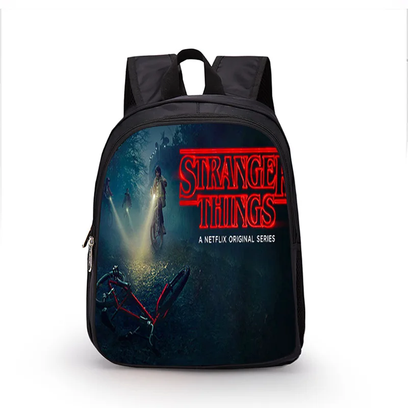 3D Mochila странные вещи рюкзак школьные сумки для девочек-подростков ТВ шоу узор маленький рюкзак женский книжный мешок Dos молния - Цвет: 5