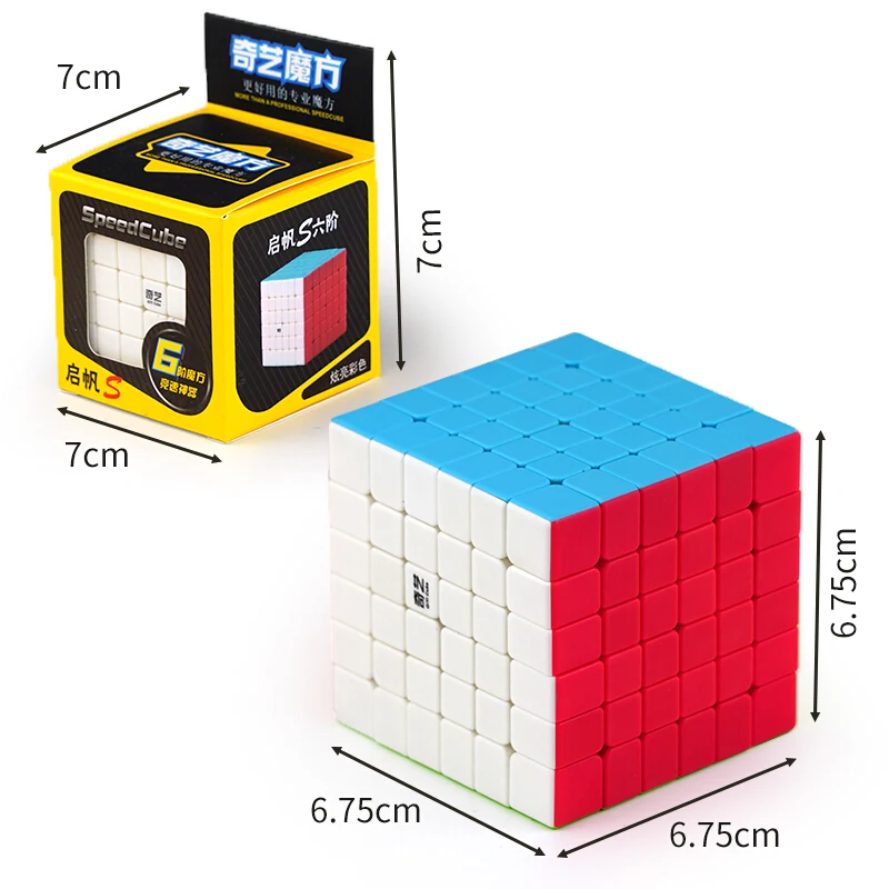 Qiyi Qifan S 6x6 магический куб головоломка игрушка Новый 6x6x6 профессиональные