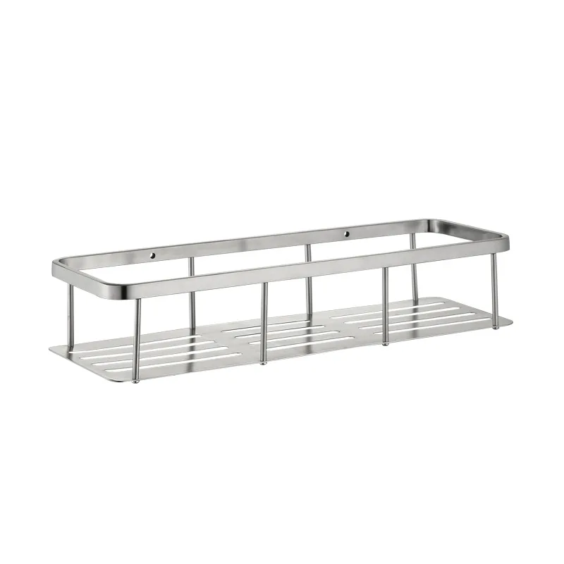 

Yun wang Wall Hanging Storage Bathroom Stainless Steel Mesh Basket Kitchen Shelves 304 Stainless Steel Bathroom Storage Shelf
