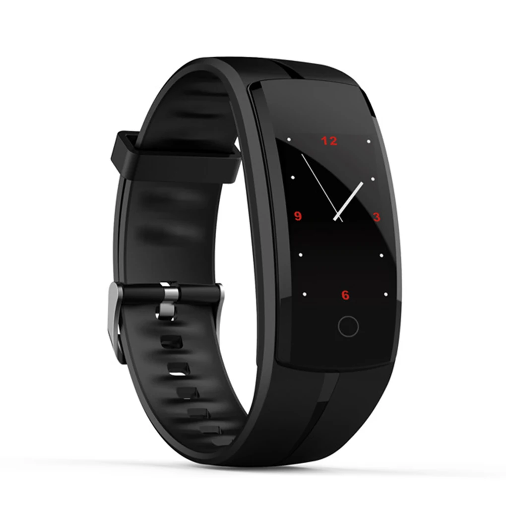 NO.1 QS100 0,9" Bluetooth умный Браслет мониторинг сердечного ритма Водонепроницаемый Фитнес-трекер спортивные часы - Цвет: NO.1