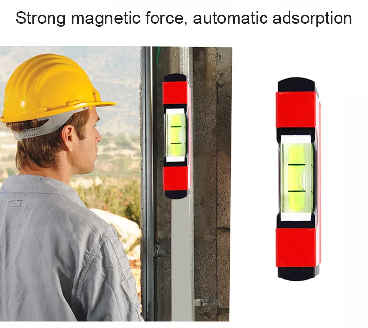 KAPRO Mini Portable Water Level Bubble Inclinometer Measuring Tools With Magnetic Spirit Level Ruler Tools High Sensitivity 10cm (5)