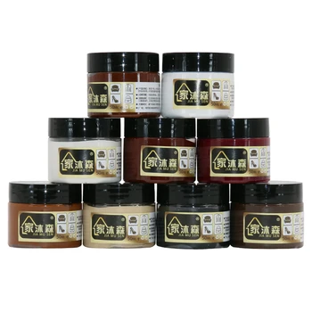 

50ml/bottle Colorful Leather Repair Paste for Leather Shoe Car Seat Sofa Bags Scratch Restoration Leather Care Paint Shoe Cream
