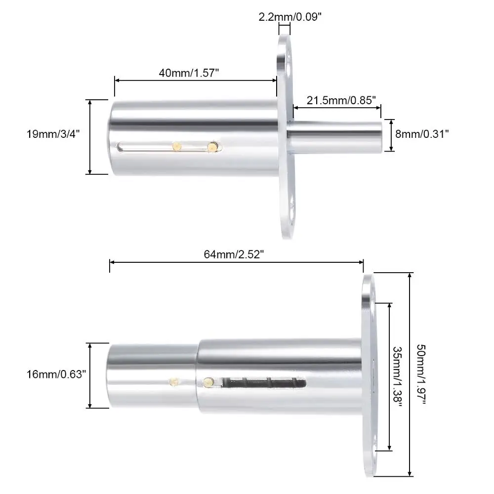 Download 3 4 Inch Diameter 40mm Long Cylinder Uxcell Push Plunger Lock Keyed Alike Pack Of 2 Cabinet Hardware Hardware