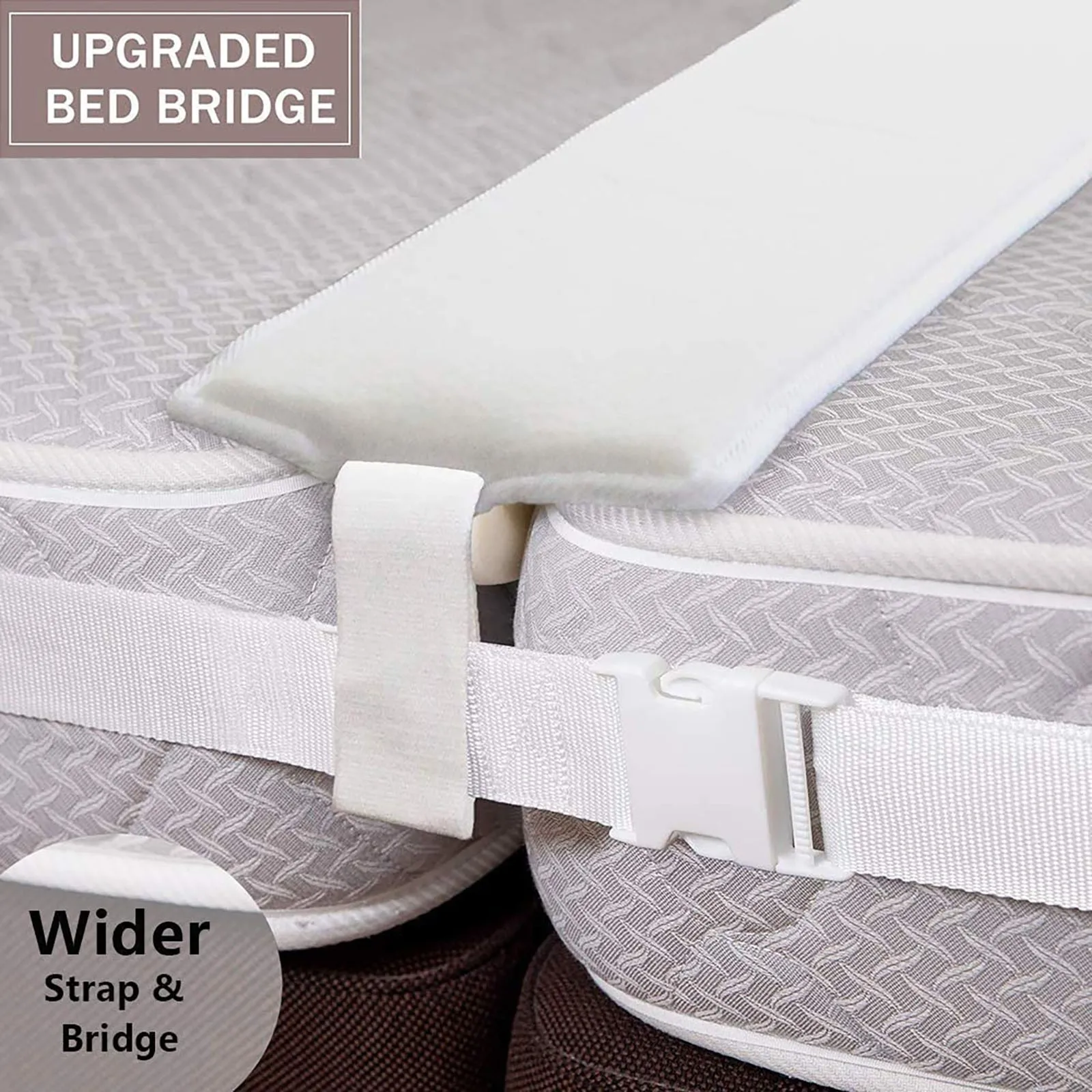 Bed Bridge Mattress Connector Twin To King Converter Kit Metal Bed Gap Filler Two Single Mattress Connector For Home Hotel