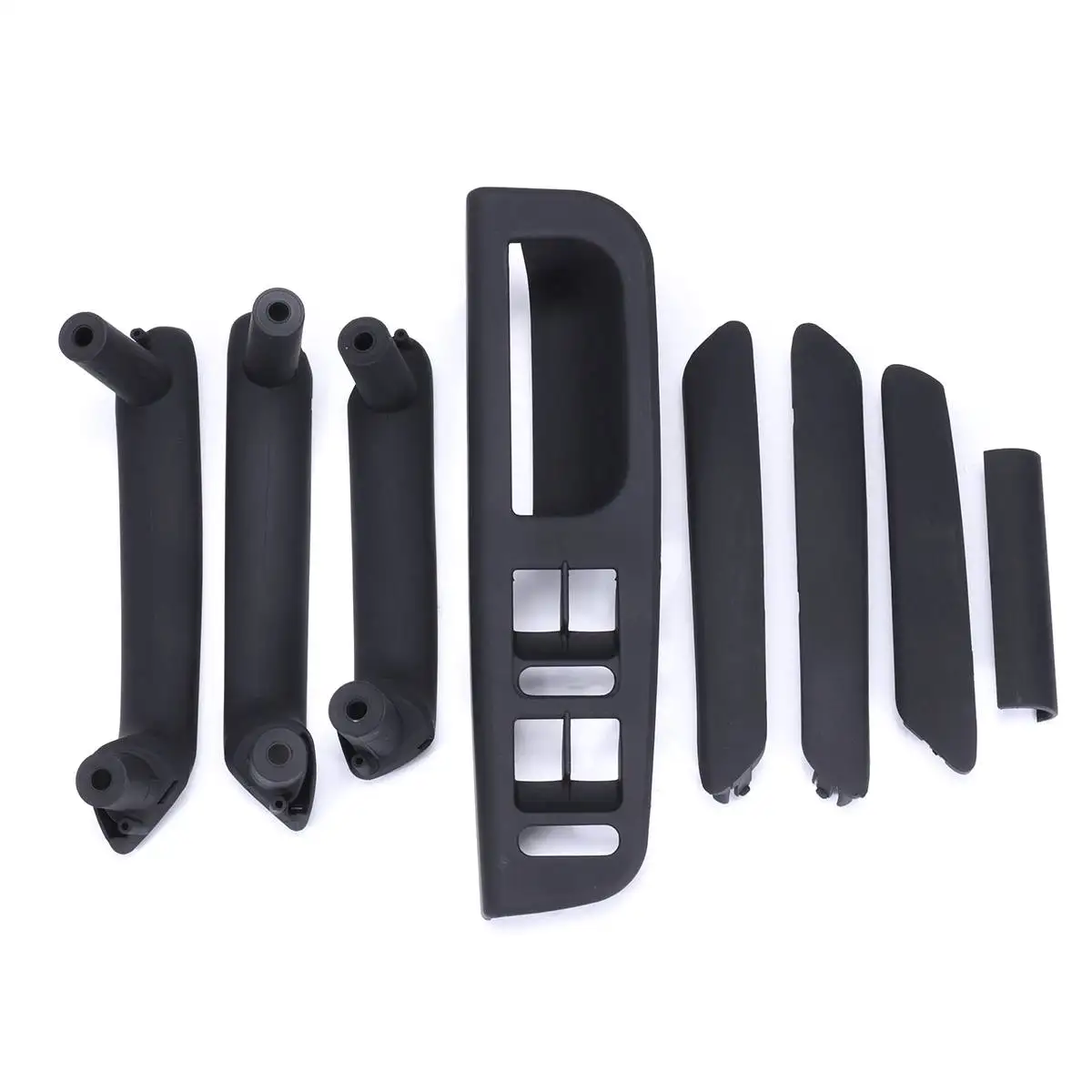 

Hot Sale 8Pcs Car Interior Door Handle Handles Panel Cover Trim Inner Armrest Switch Box For Volkswagen VW For Passat B5