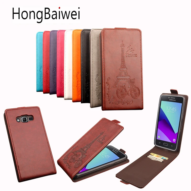 flip Case For Samsung Galaxy J3 J5 7 A3 5 2016 2017 A750 J1 Mini J2 Prime S10 S9 8 Plus S7 6 Edge Note 10 9 PU 3D Flower Cover | Мобильные