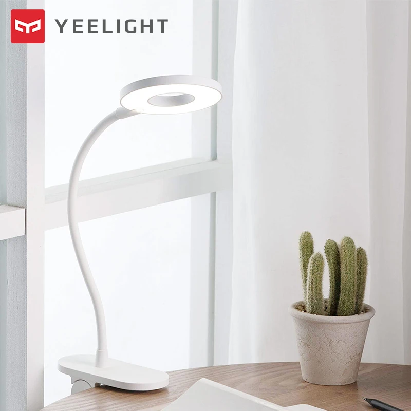 Led Lamp Yeelight LED Desk Lamp Clip On Night Light USB Rechargeable 5W 360 Degrees Adjustable Dimming Reading Lamp For Bedroom