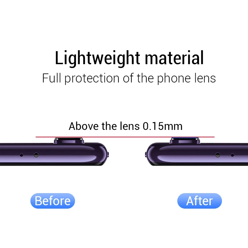 Защитное стекло 9H для объектива камеры Xiao Redmi 7 6A 6 Pro 5 Plus Len Защита экрана Pocophone F1 Mi