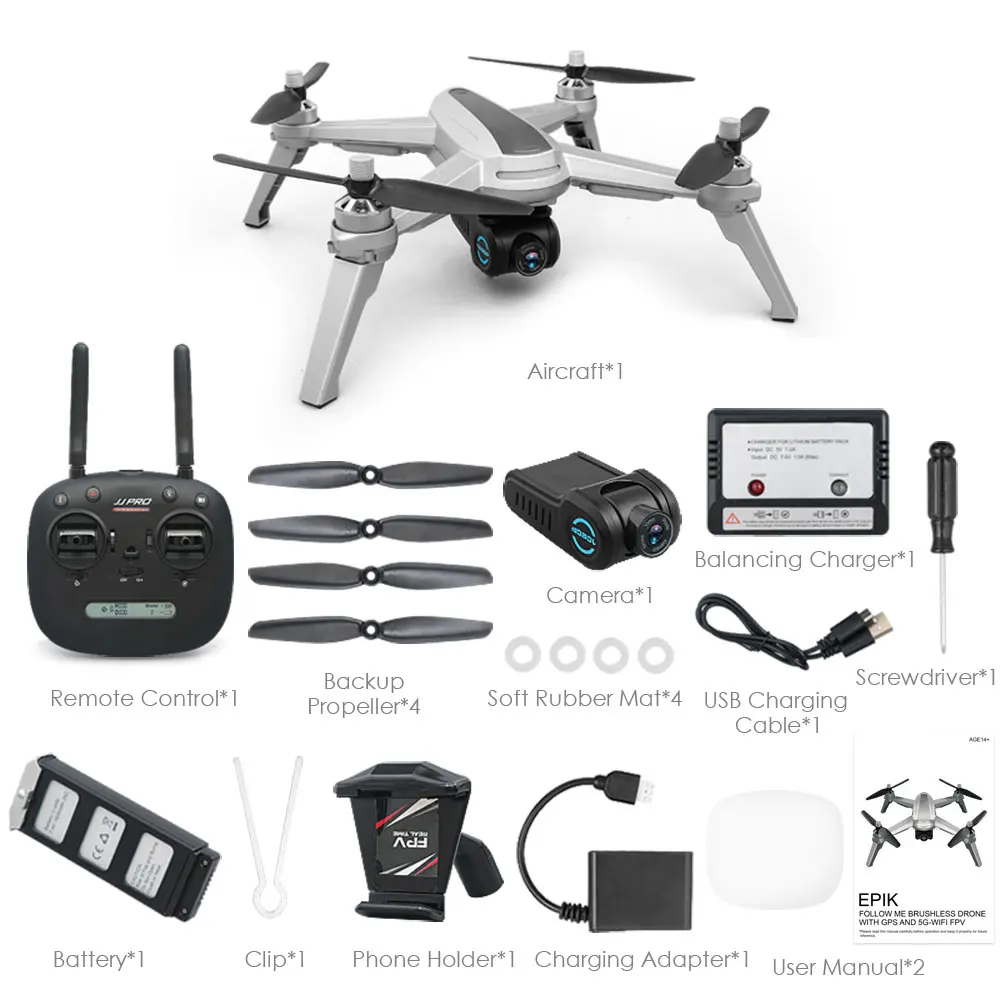 silver gray 1080p X5 профессиональный 5G широкоугольная камера Дрон 1080p HD gps WiFi FPV Пропеллер для бесколлекторного двигателя длинная батарея воздушный Дрон на ру Квадрокоптер - Цвет: silver gray 1080p